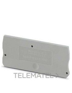 TAPA FINAL 67,8X2,2mmD-PTC 2,5-TWIN-MT