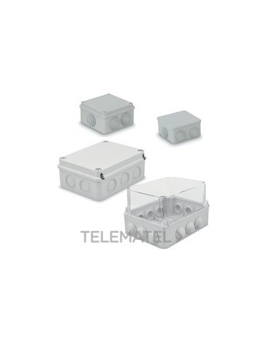 CAJA ETCA.CONO 150x110x70mm GR TP.TP