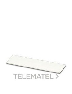 TAPA CIEGA INSBL.ME MAX 12,5 PLATE WH