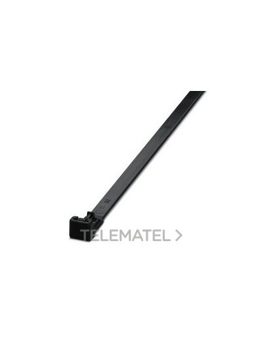SUJETACABLES DESBLOQ.WT-D HF 7,5X350 BK