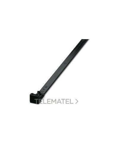 SUJETACABLES DESBLOQ.WT-D HF 7,5X250 BK