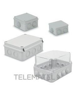 CAJA ESTANCA CIEGA 310x230x130mm GRIS