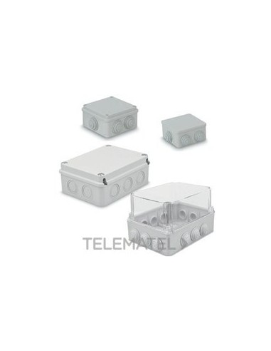 CAJA ESTANCA CIEGA 310x230x130mm GRIS