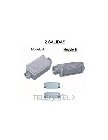 CAJA DERIV.R.4 SAL.M25x1,5 118x83x42