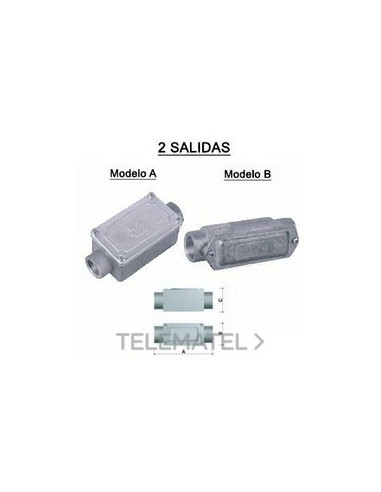 CAJA DERIV.R.3 SAL.M25x1,5 118x67x42