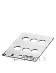 RÓTULO PLAST.US-EMLP-HA 24(30X18/8)ORIF.