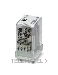 RELÉ INDUST.ENCHBL.230V AC RT III SELLAD