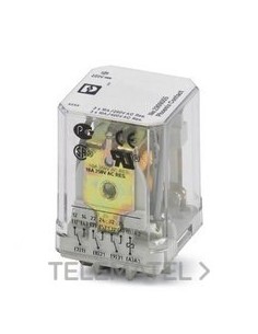 RELÉ INDIVIDUAL REL-PR3-220DC/3X21