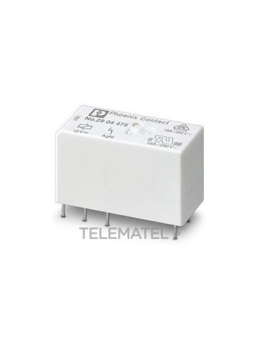 RELÉ INDIV.REL-MR-12DC/1IC 12A VA/DC
