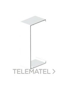 CUBREJUNTAS 40x40 U24X PVC BLANCO NIEVE