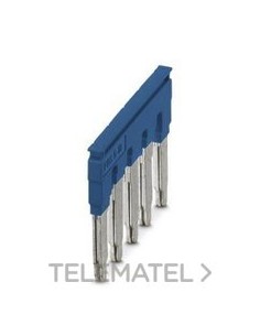 PUENTE ENCHBL.paso 10,2mm 5 P COLOR AZUL