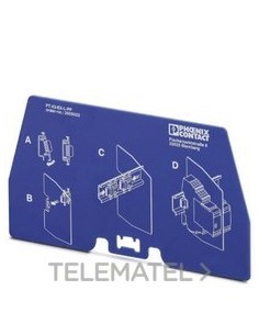 PLACA SEPARADORA PT-IQ-EX-L-PP