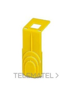 PLACA DE CIERRE CEC UBAL 240 AMARILLO