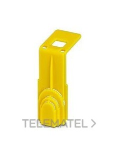 PLACA DE CIERRE CEC UBAL 95 AMARILLO