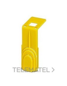 PLACA DE CIERRE CEC UBAL 150 AMARILLO