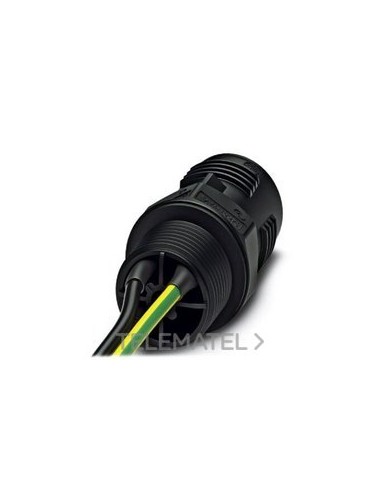 PASAMUROS QPD W 2PE1,5 M20 1,0 BK