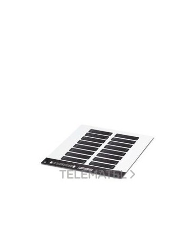 MARCADOR DE CABLES LS-WMTB-AL (40X15) BK