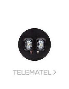 VÍA R 415lm/1h/IP40 Autotest Negro