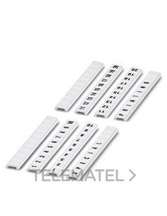 MARCADO BORNE ZBF 5 QR NÚMERO 1-10