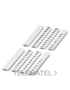 MARCADO BORNE ZBF 5 LGS NÚMERO 271-280