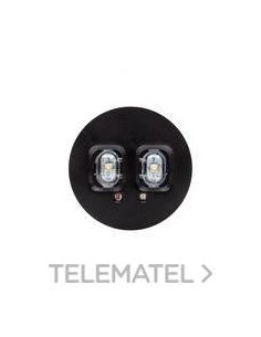 VÍA R 210lm/1h/IP40 Autotest Negro