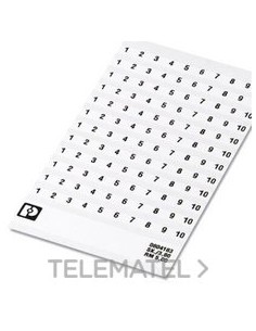 MARCADO BORNE SK 5/3,8 NÚMERO 11-20