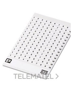 MARCADO BORNE SK 5,08/2,8 NÚMERO 91-100