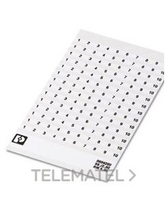 MARCADO BORNE SK 5,08/2,8 NÚMERO 61-70