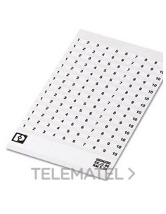 MARCADO BORNE SK 5,08/2,8 NÚMERO 1-10