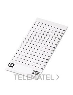 MARCADO BORNE SK 3,81/2,8 NÚMERO 91-100