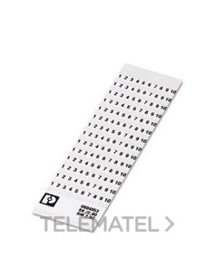 MARCADO BORNE SK 2,54/2,8 NÚMERO 61-70