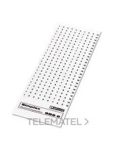 MARCADO BORNE SBS 6 NÚMERO 1-20