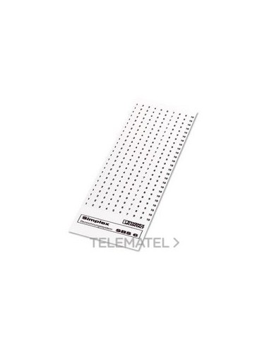 MARCADO BORNE SBS 6 NÚMERO 1-20