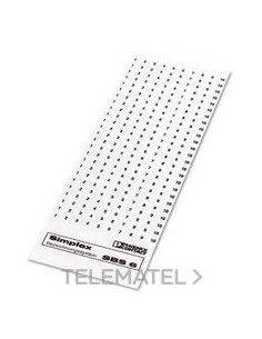 MARCADO BORNE SBS 6 NÚMERO 81-100