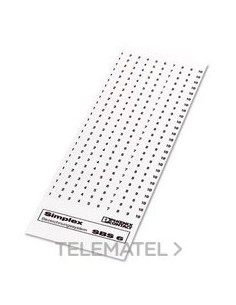 MARCADO BORNE SBS 6 NÚMERO 41-60