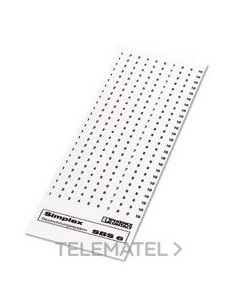 MARCADO BORNE SBS 6 NÚMERO 61-80