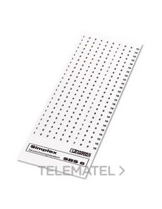 MARCADO BORNE SBS 6 NÚMERO 21-40