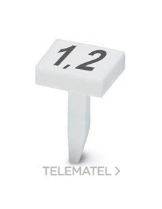 MARCADO BORNE BNB NÚMERO 9 BLANCO