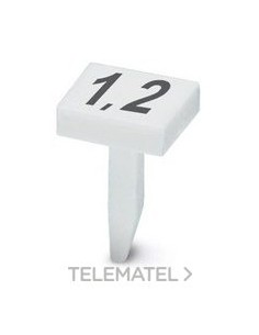 MARCADO BORNE BNB NÚMERO 14 BLANCO