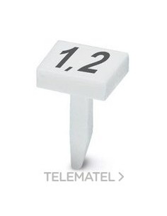 MARCADO BORNE BNB NÚMERO 17 BLANCO