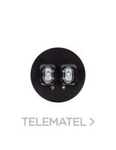 VÍA R 195lm/1h/IP40 Autotest Negro