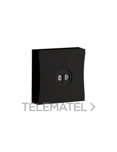 VÍA S 415lm/1h/IP40 Estándar Negro