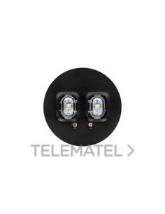 VÍA S 220lm/3h/IP40 Autotest Negro