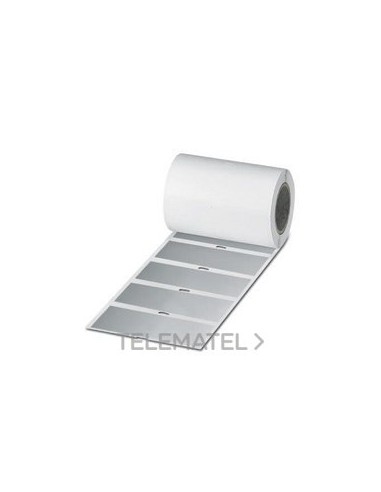 ETIQ.PLATA/MATE,ROTUL.LAS INDICACIONES