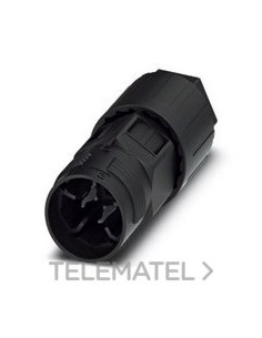 EMPALMADOR CBL.QPD C 4PE6,0 1X12-20 BK