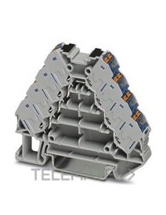 DISTRIBUIDOR CX.PUSH-IN 2P PTRV 4-PV BU