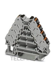 DISTRIBUIDOR 250V 17,5A PTRV 4-PV/BK