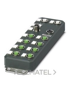 DISPOSITIVO E./SAL.AXL E EC DI16 M12 6P