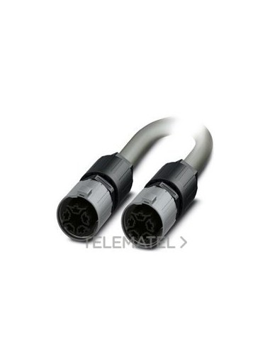 CONECTOR QPD 5P/5,0-PVC/5P 5X2,5 BK