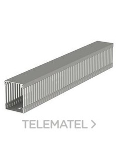 CANAL PARA CABLEADO 77 PVC-M1 80x60 GRIS